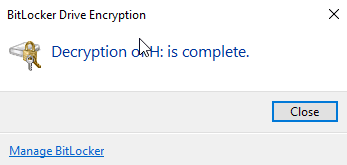 Decryption complete