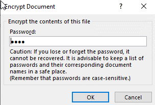 Password protecting particular files on USB drive (b)