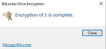 Encryption Successful