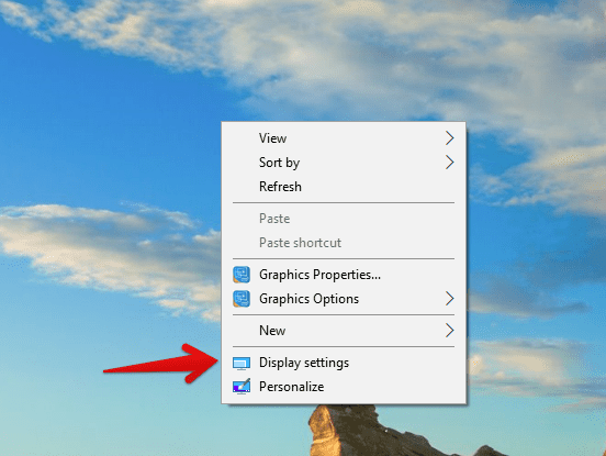 Display Settings