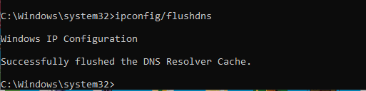 Flush DNS