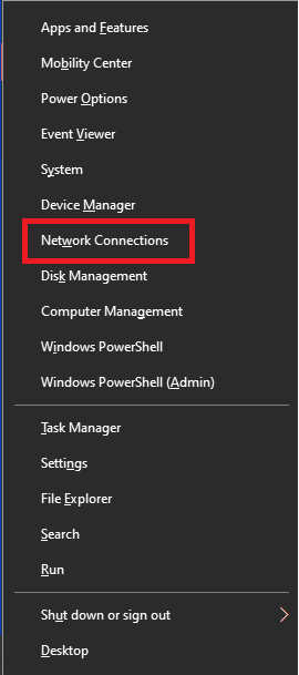 Network connections