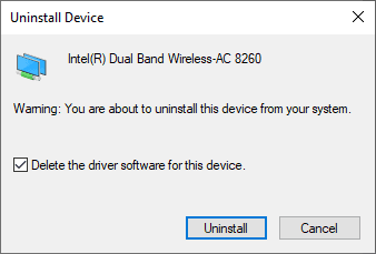 Uninstall Device