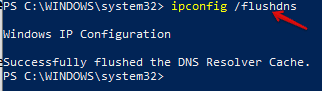 flushdns 