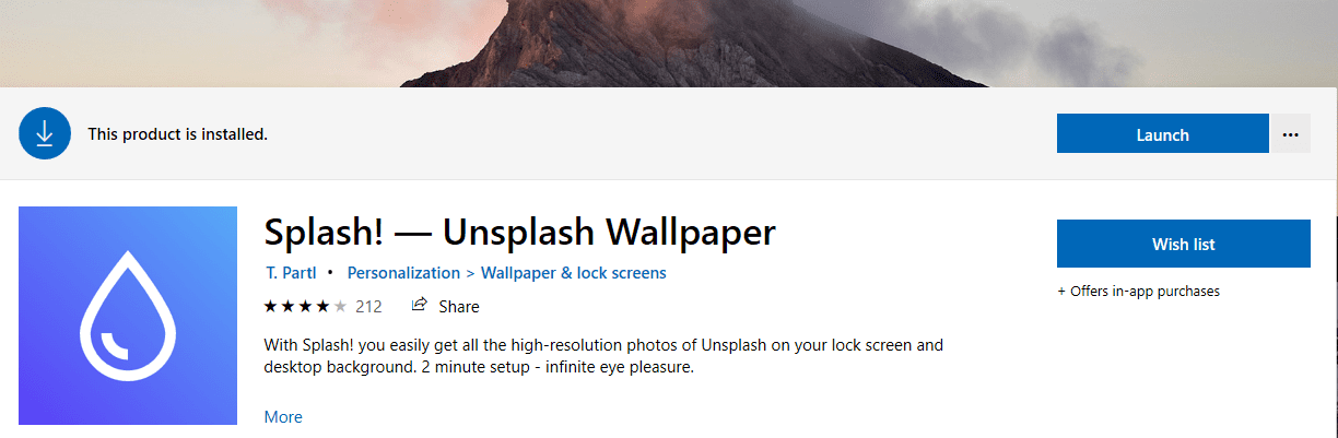 splash! unsplash wallpaper