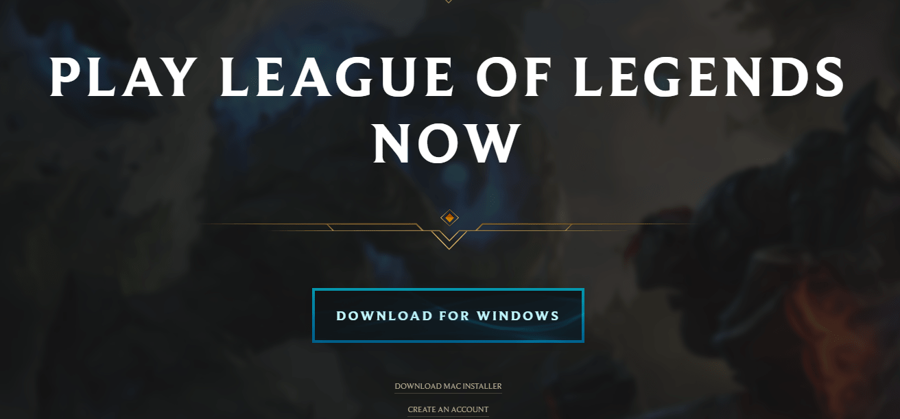 download league of legends for windows