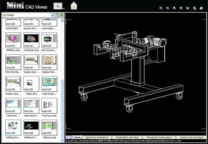 MiniCAD Viewer