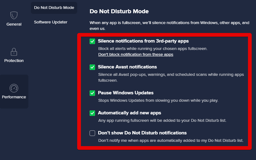 Optimizing the Do Not Disturb Mode