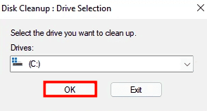 select disk