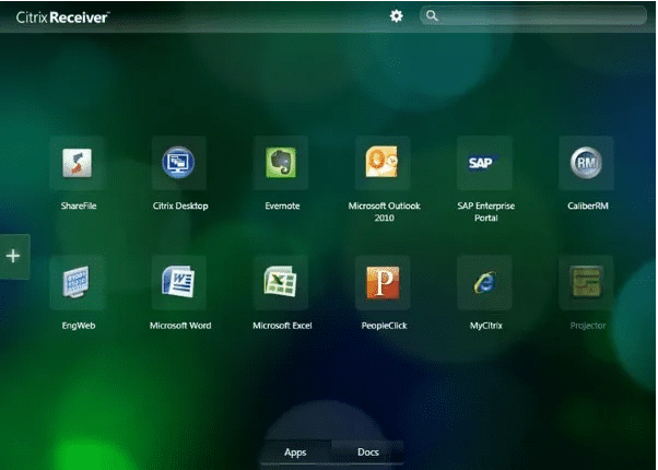 citrix receiver interface