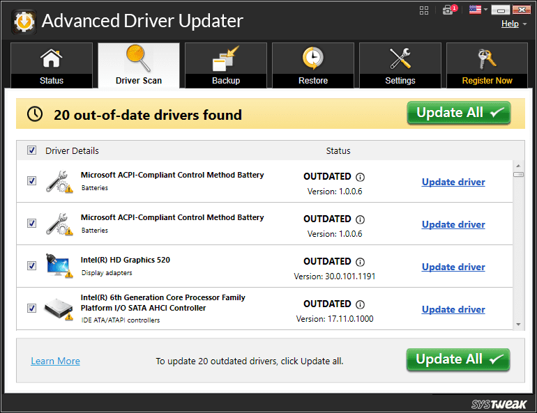 update obsolete drivers