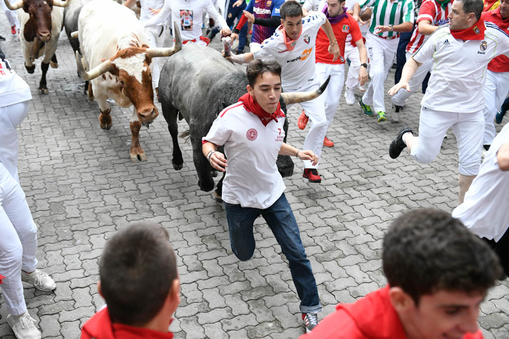 Running Of The Bulls, Pamplona