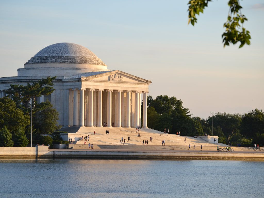 the tidal basin