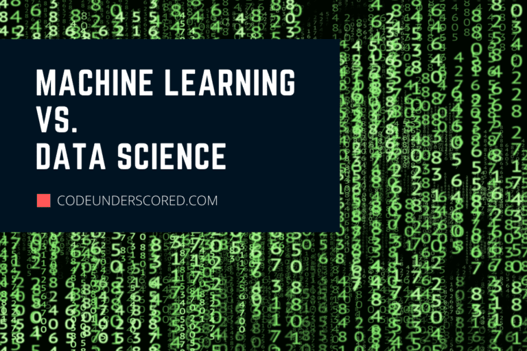 Machine Learning Vs. Data Science