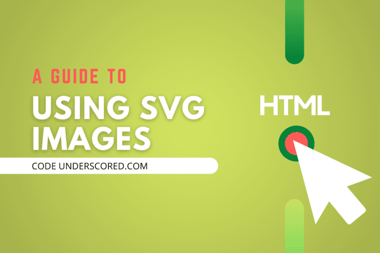 How to use SVG Images in Web Development