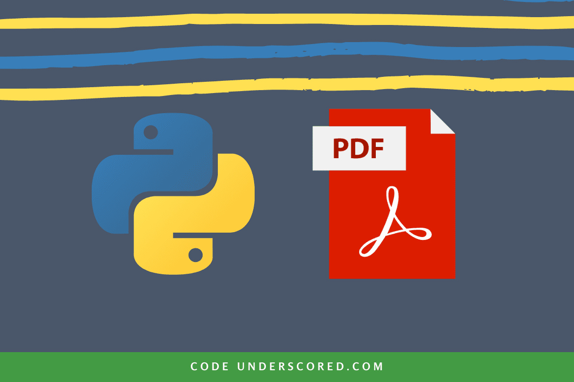 Working with PDF in Python