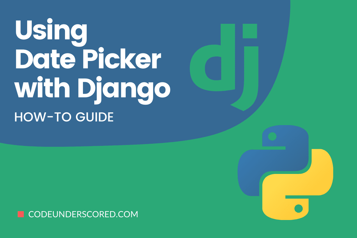 using date picker with django
