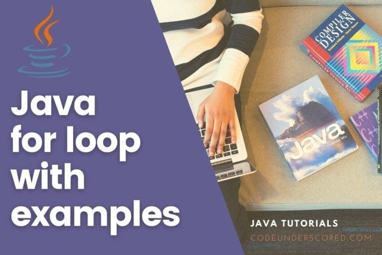 Java for loop with examples