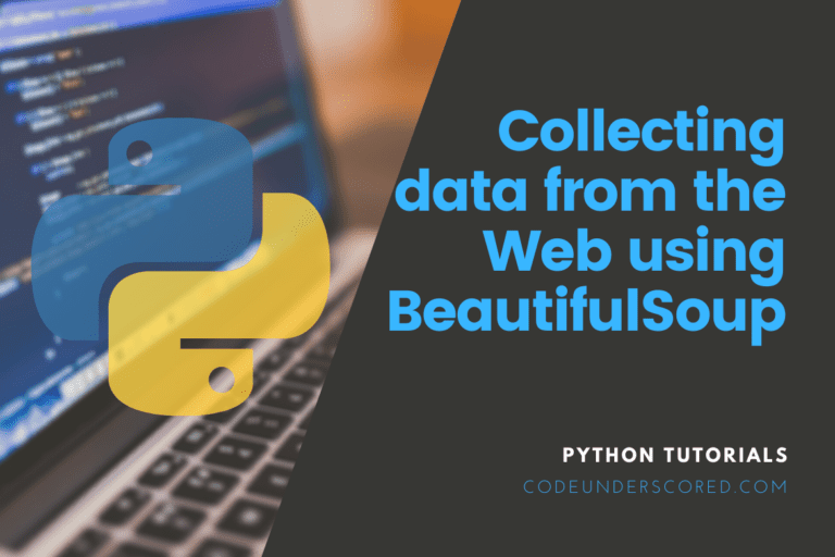 How to collect data from the Web using BeautifulSoup