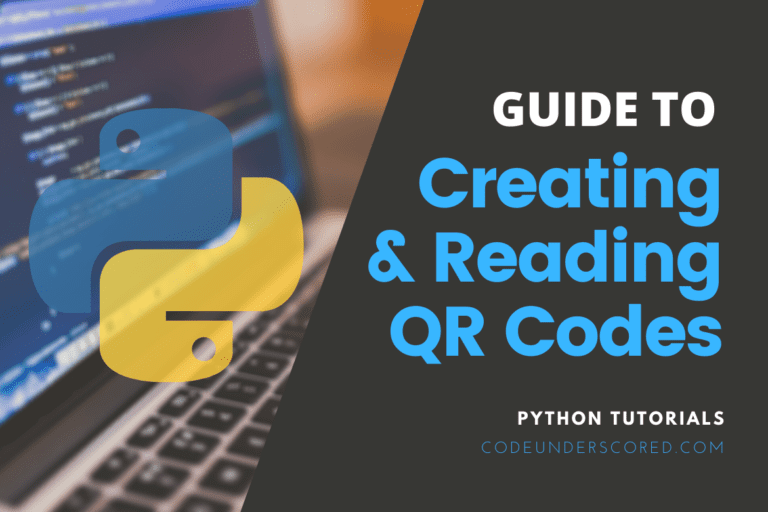 How to create and read QR Codes using Python