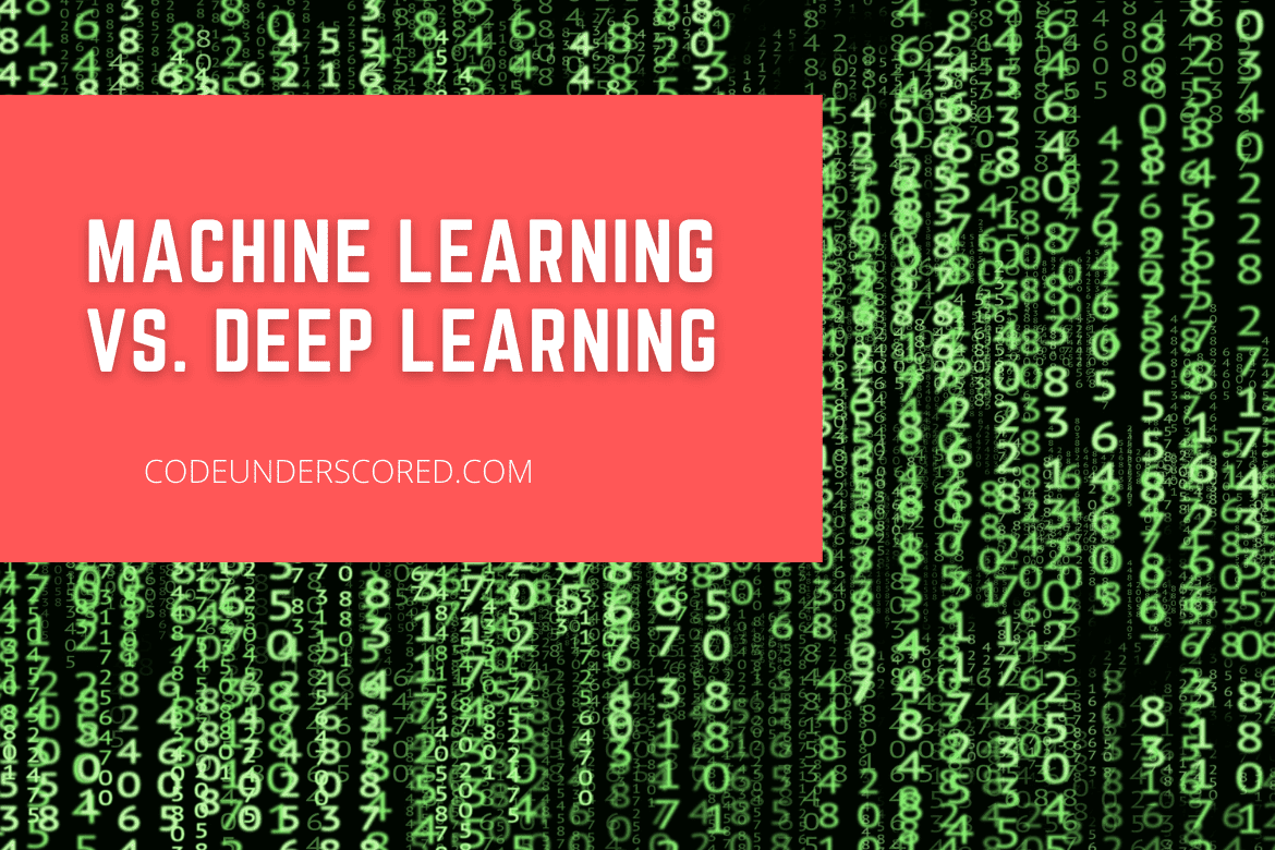 machine learning vs deep learning