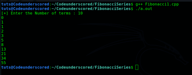 Fibonacci Series in C++ and Python | Code Underscored