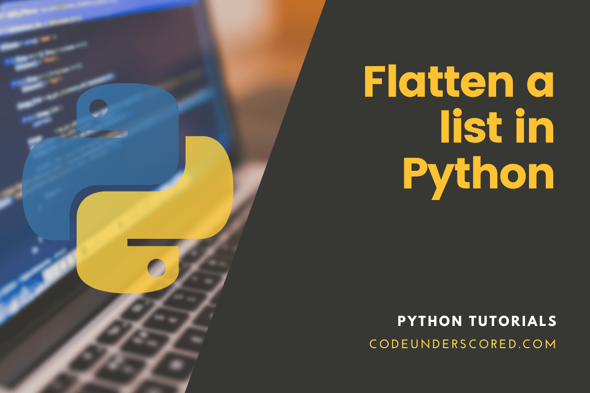 Flatten a list in Python