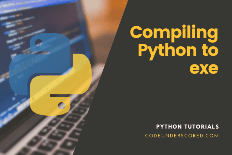 How to compile Python to exe