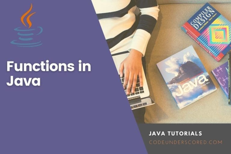 Functions in java