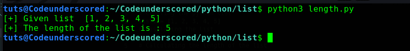 How to perform basic operations in Python lists | Code_d