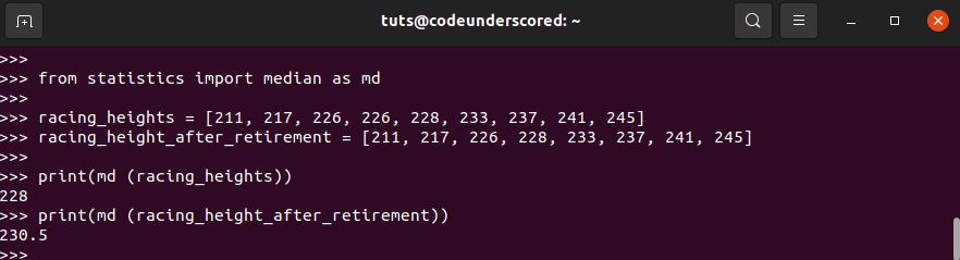 Mean, median, and mode real-world datasets in Python