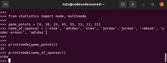 Mean, median, and mode real-world datasets in Python