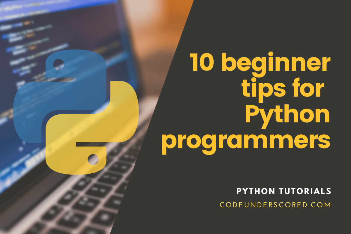beginner tips for Python programmers
