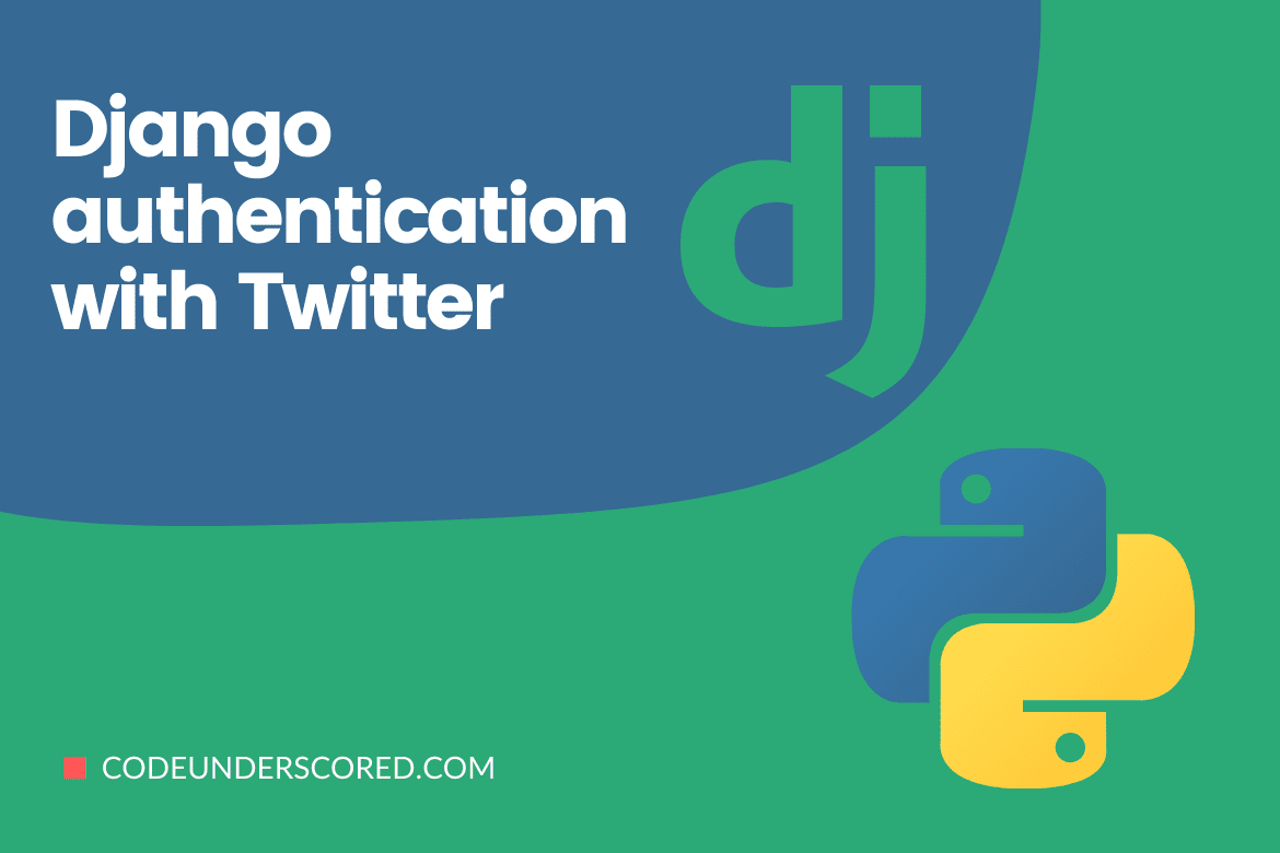 Django authentication with Twitter