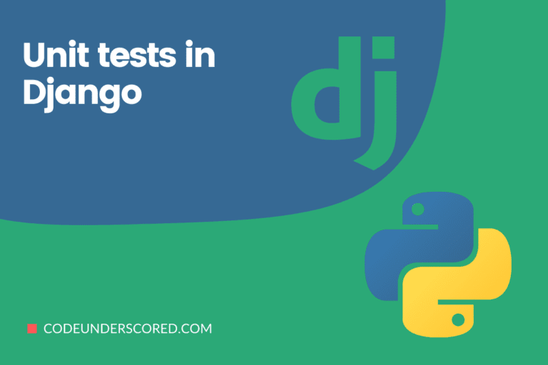 Unit tests in Django
