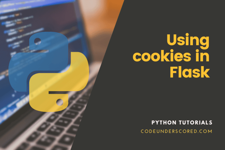 How to use cookies in Flask