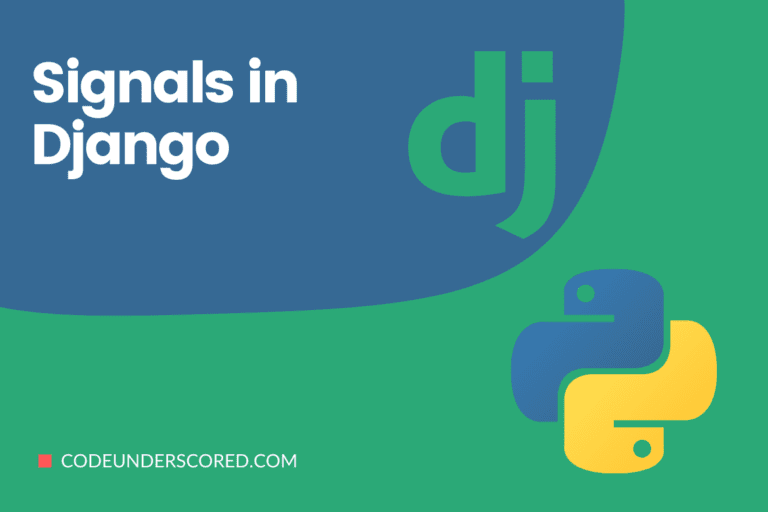 Signals in Django