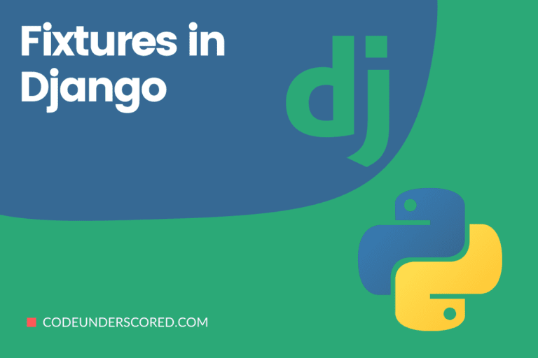 Fixtures in Django