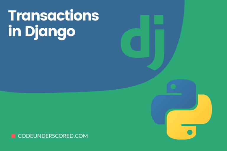 Transactions in Django