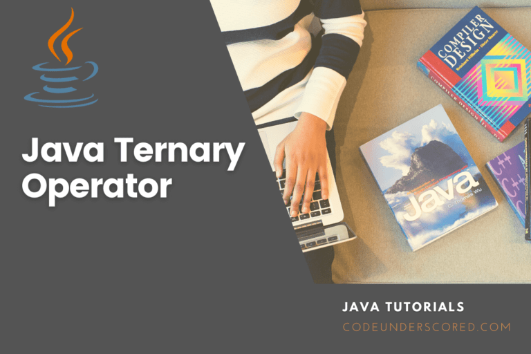 Java Ternary Operator with examples