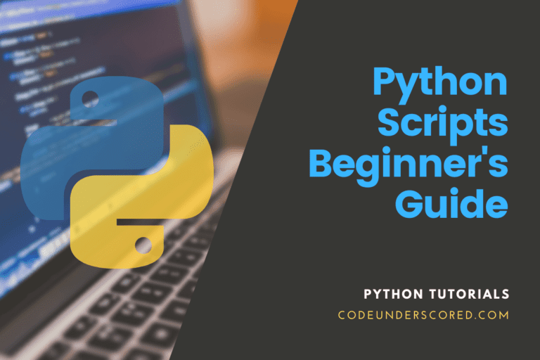 Python Scripts Beginner’s Guide