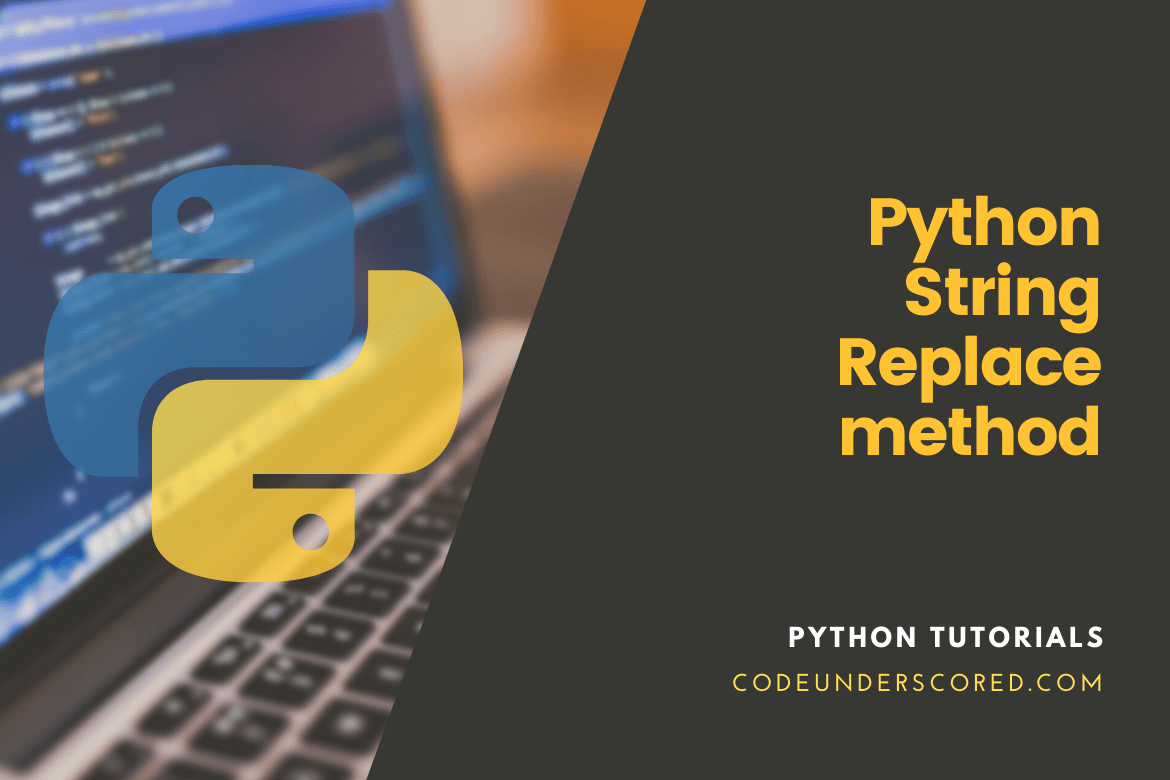 Python String Replace method