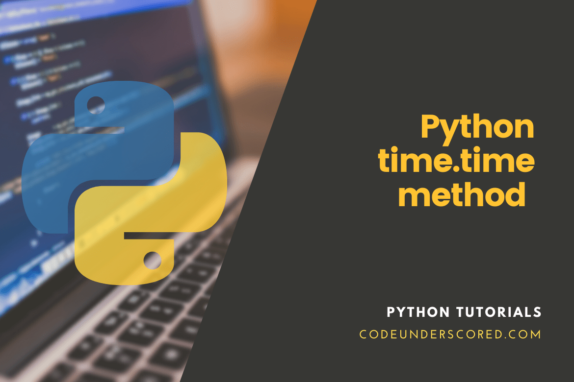 Python time.time method