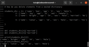 How to use Python Dictionary of Dictionaries | Code Underscored