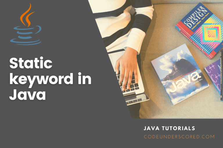 Static keyword in Java with examples
