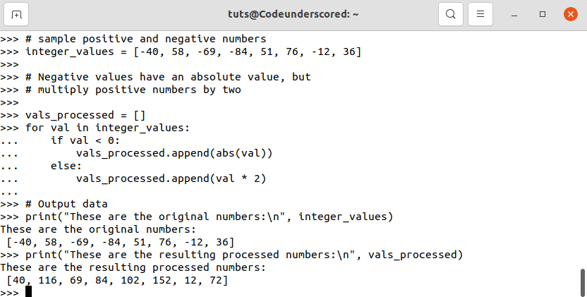 How to calculate the Absolute Value in Python | Code Underscored