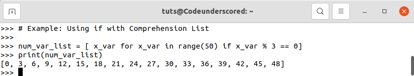 Python List Comprehension with examples | Code Underscored