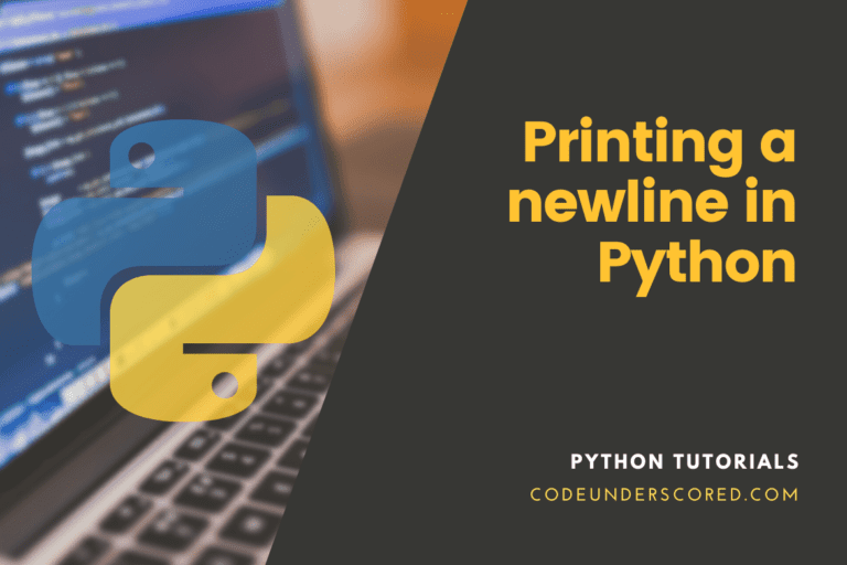 How to print a newline in Python