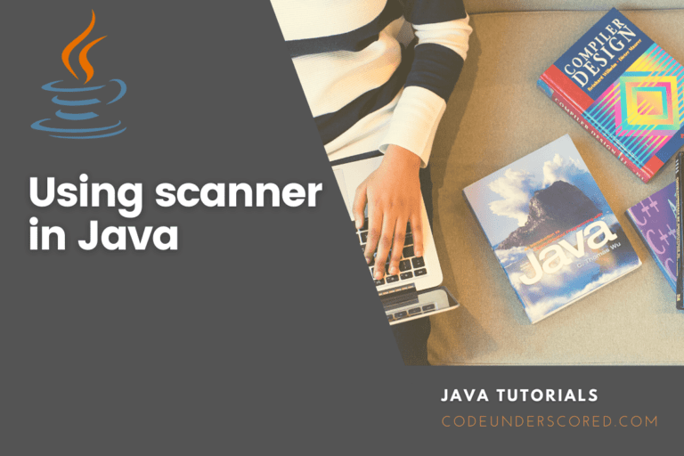 How to use scanner in Java